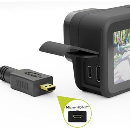 Kabel PremiumCord 4K HDMI A - HDMI micro D , 2m