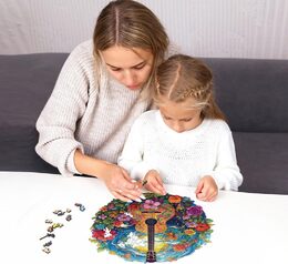 EscapeWelt Dřevěné puzzle Kytara 200 dílků