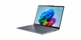 Ntb Acer Swift 14 AI (SF14-51-7892) INTEL Core U7-258V, 14", RAM 32GB, SSD 1024 GB, Intel Arc Graphics, FPR, Microsoft Windows 11 Home - modrý