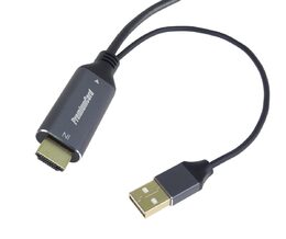 Kabel HDMI2.0 na USB-C pro monitory s USB-C konektorem, 4K@60Hz,1080p Aluminium 2m