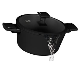 BERLINGERHAUS Sada nádobí s titanovým povrchem 10 ks Matte Black Collection BH-8197