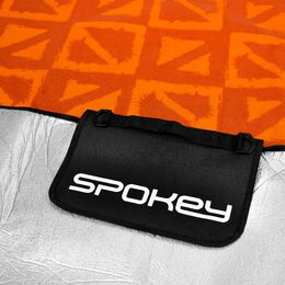 Spokey PICNIC APRICOTE Pikniková deka s popruhem 150 x 180 cm