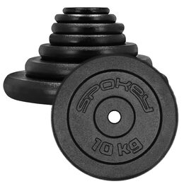 Spokey SINIS Litinový kotouč, 29 mm, 10 kg
