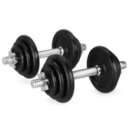 Spokey EGIR Sada jednoručních nakládacích činek, 2x 10,5 kg