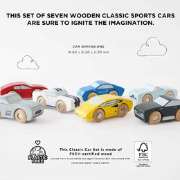 Le Toy Van  Set dřevěných sportovních autíček