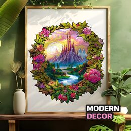 EscapeWelt Dřevěné puzzle Kouzelný les 200 dílků