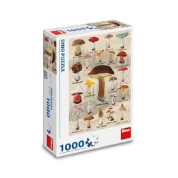 Dino Puzzle Houby koláž 1000 dílků