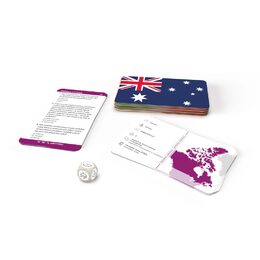 Dino Cestovní hra Poznej vlajky - Amerika a Austrálie