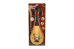 Mandolína plast 34cm na kartě 16x41x5cm
