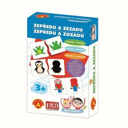 Hra školou® Zepředu a zezadu kreativní a naučná hra v krabici 16x25x5cm