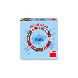 Dino Cestovní hra Poznej vlajky - Asie