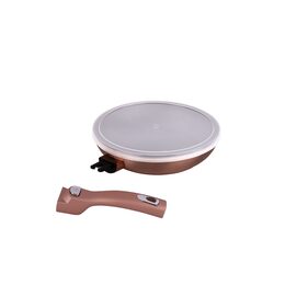 BERLINGERHAUS Sada pánví s odnímatelnou rukojetí 4 ks Rosegold Metallic Line BH-7742