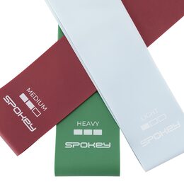 Spokey FLEX SET Sada 3 posilovacích mini gum