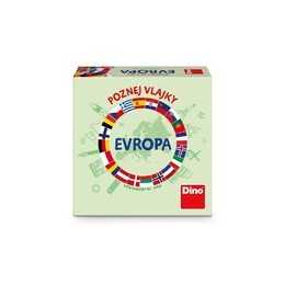 Dino Cestovní hra Poznej vlajky - Evropa