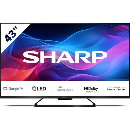43GR8265E 4K QLED GOOGLE TV 144Hz SHARP