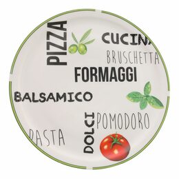 HIT Talíř na pizzu 31 cm zelený okraj HT-27020533zele