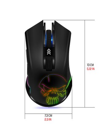 SPIRIT OF GAMER PRO-M9 bezdrátová herní myš