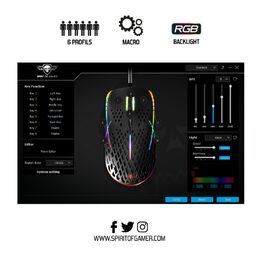 SPIRIT OF GAMER PRO-M5 USB optická herní myš