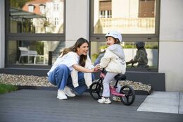 Odrážedlo s LED koly MoMi ISOKA modré
