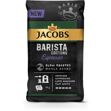 JACOBS BARISTA ESPRESSO ZRNK.KÁVA 1KG