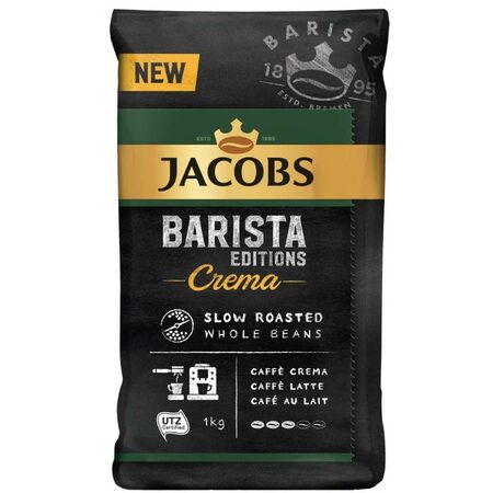 JACOBS BARISTA CREMA ZRNK.KÁVA 1KG