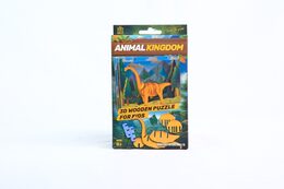 EscapeWelt 3D dřevěné puzzle Brontosaurus