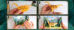 EscapeWelt 3D dřevěné puzzle Brontosaurus
