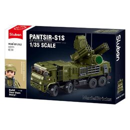 Sluban Model Bricks M38-B1252  Pantsir S1S v měřítku 1:35