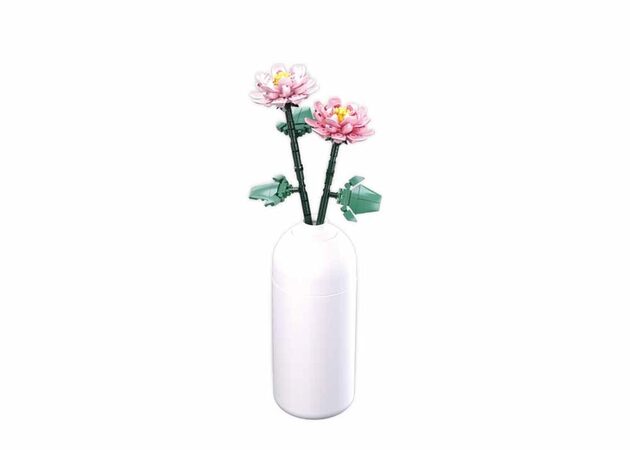 Sluban Flowers M38-B1101-05 Pivoňka ve váze