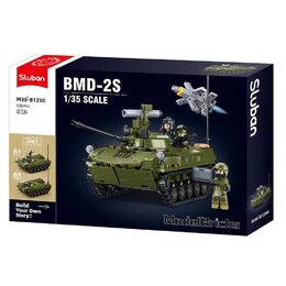 Sluban Model Bricks M38-B1250 Tank BMD-2S v měřítku 1:35