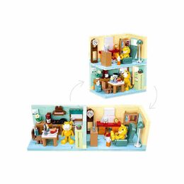 Sluban Builder M38-B1226 Garfield v obývacím pokoji