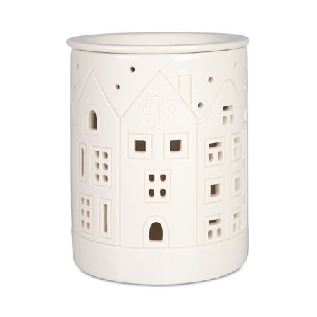 Porcelánová aromalampa - Domečky