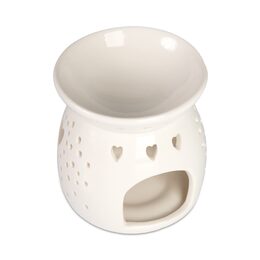 Porcelánová aromalampa - Srdíčka