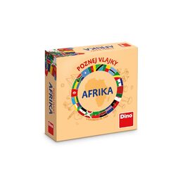 Dino Cestovní hra Poznej vlajky - Afrika