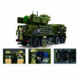 Sluban Model Bricks M38-B1252  Pantsir S1S v měřítku 1:35