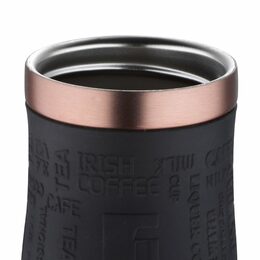 BERGNER Termohrnek s protiskluzovým úchopem 400 ml rosegold BG-37518-MPK