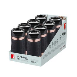 BERGNER Termohrnek s protiskluzovým úchopem 400 ml rosegold BG-37518-MPK