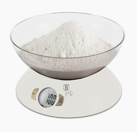 BERLINGERHAUS Váha kuchyňská digitální 5 kg s miskou Sahara Collection BH-9617