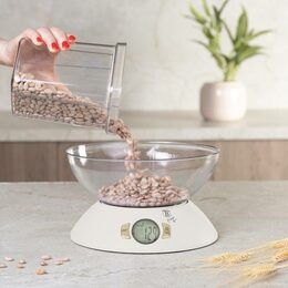 BERLINGERHAUS Váha kuchyňská digitální 5 kg s miskou Sahara Collection BH-9617