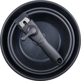 BERGNER Sada pánví nerez s nepřilnavým povrchem  Click&Cook 3 ks 18, 20, 24 cm BG-32292-MM