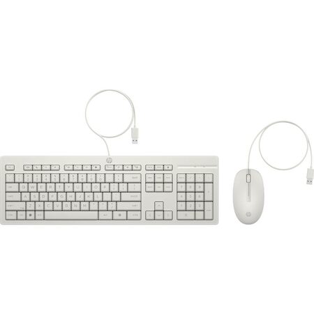 225 Wired Mouse+Keyboard Combo CZ Wh HP