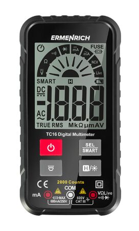 Digitální multimetr Ermenrich Zing TC16