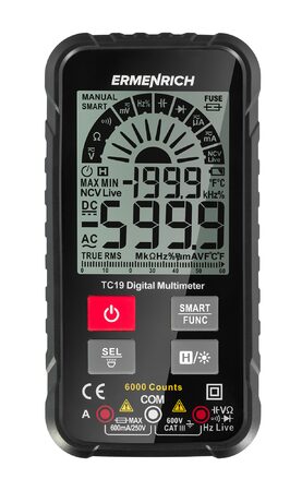 Digitální multimetr Ermenrich Zing TC19