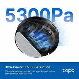 Vysavač TP-Link Tapo RV20 Max robotický s mopem, 5300Pa, MagSlim