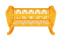 Kolébka pro panenky bez soupravy plast 47x35x30cm v krabici 48x32x8cm
