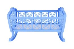Kolébka pro panenky bez soupravy plast 47x35x30cm v krabici 48x32x8cm