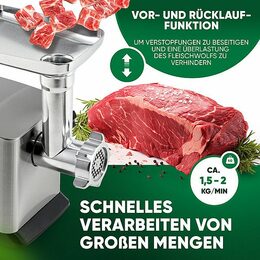 ProfiCook FW 1272 mlýnek na maso 1200 W