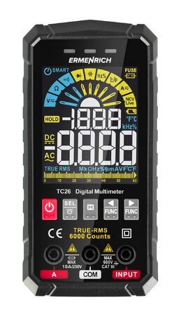 Digitální multimetr Ermenrich Zing TC26