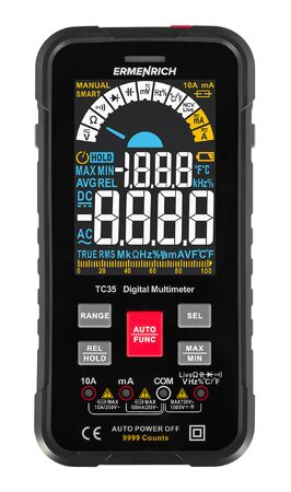 Digitální multimetr Ermenrich Zing TC35