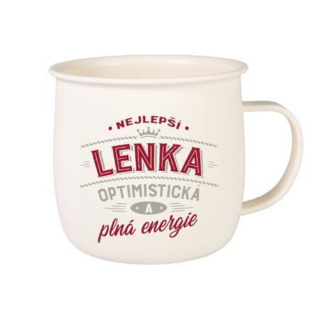 Outdoorový hrnek - Lenka